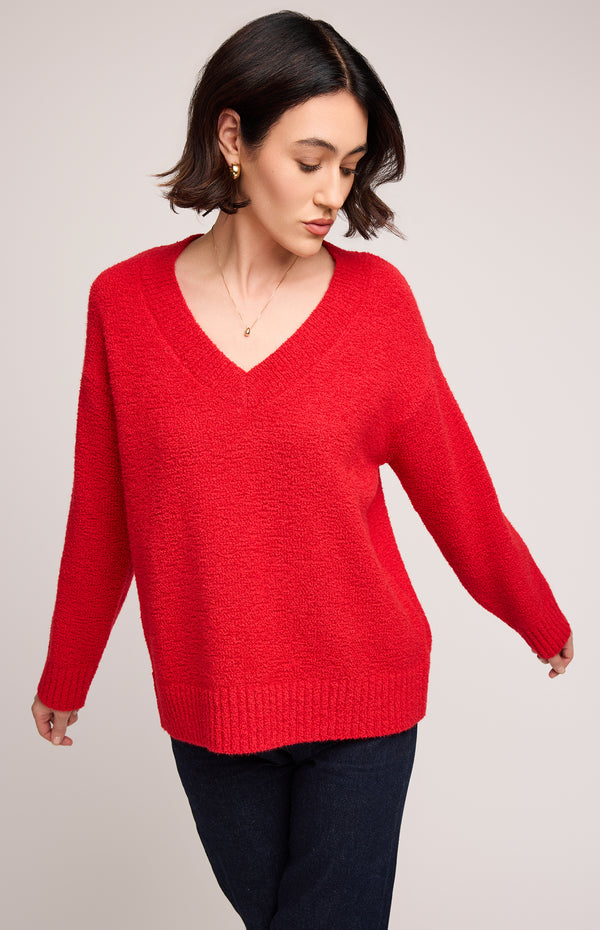 Tilda Pullover | Red