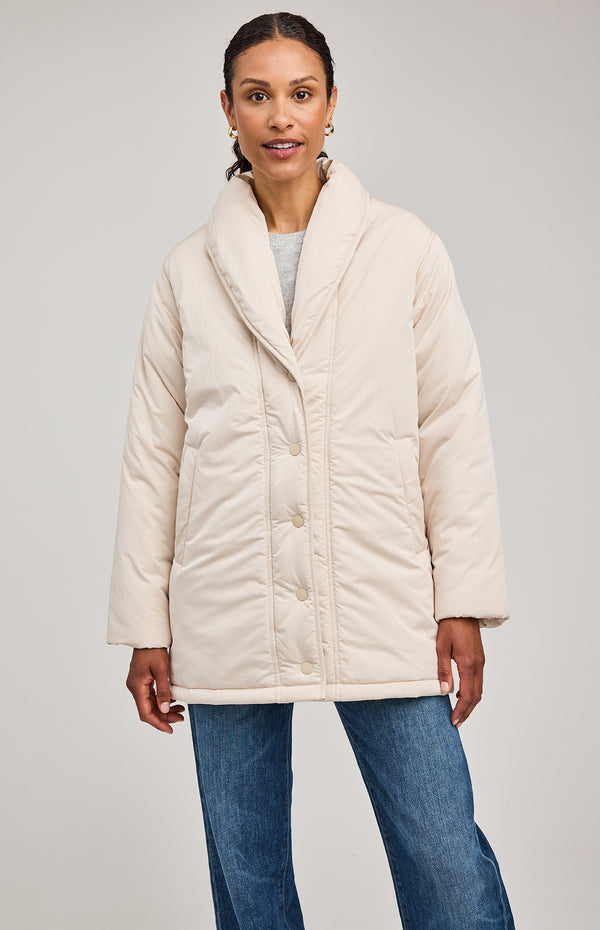 Davis Coat | Cream