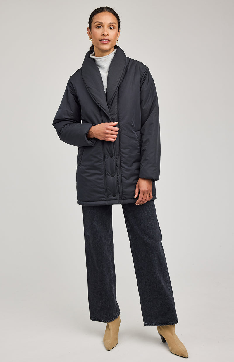 Davis Coat | Midnight