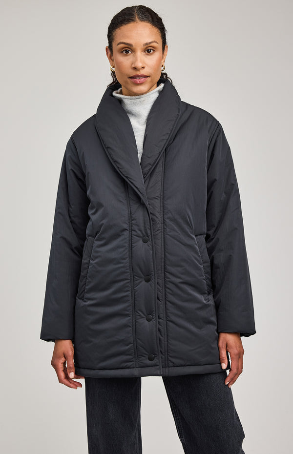 Davis Coat | Midnight