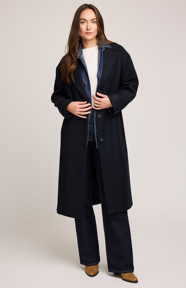 Agatha Coat | Navy