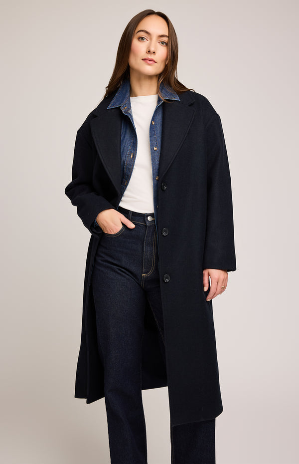 Agatha Coat | Navy
