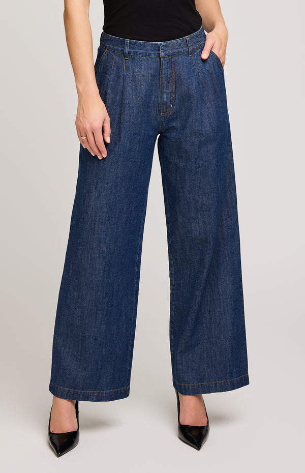 Amara Pants | Dark Wash