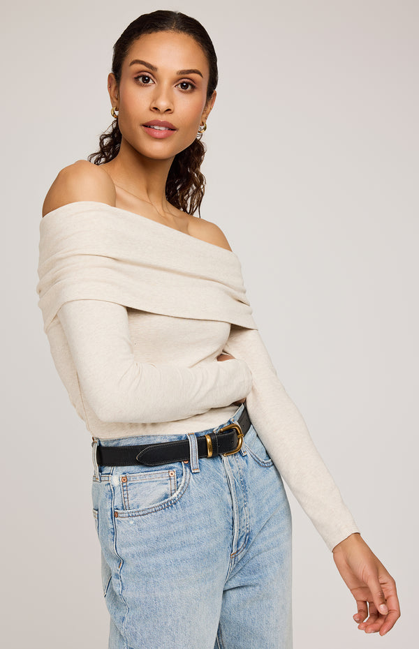 Charlize Top | Heather Oat