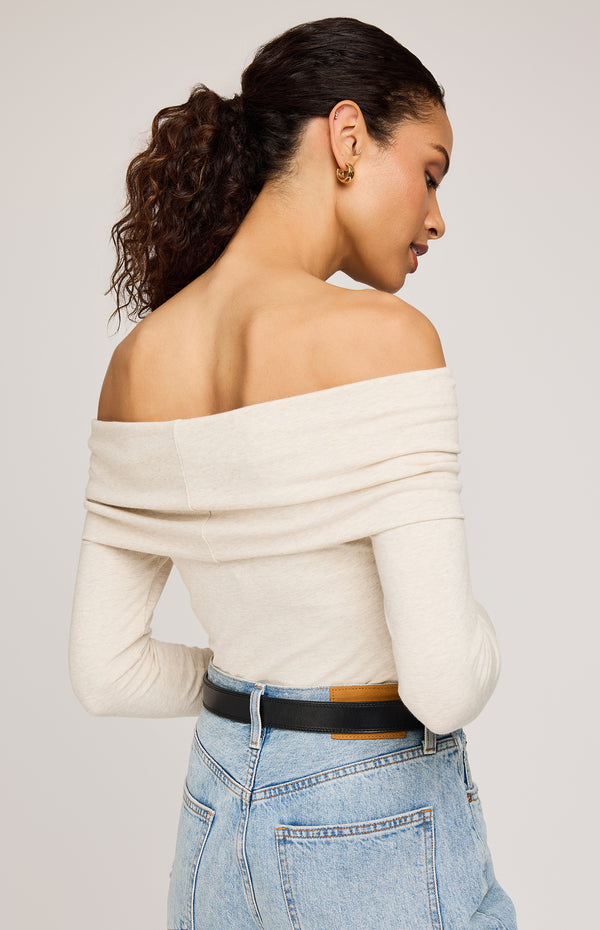 Charlize Top | Heather Oat