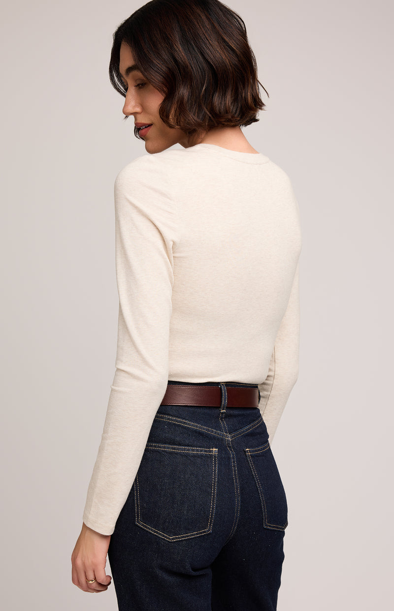 Daphne Top | Heather Oat