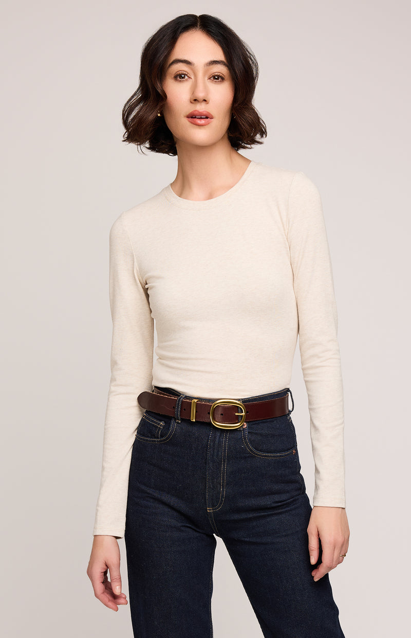 Daphne Top | Heather Oat