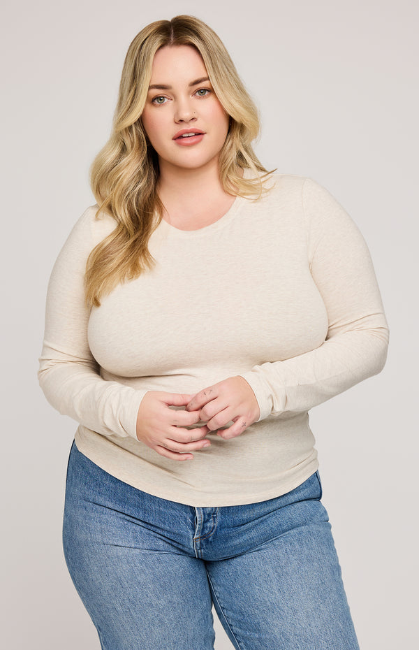 Daphne Top | Heather Oat