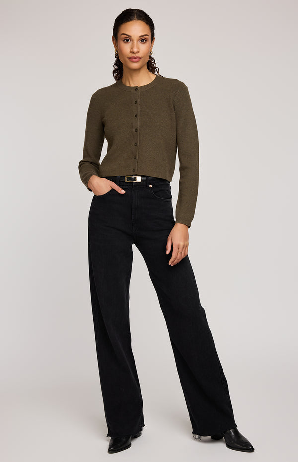 Mirabelle Cardigan | Heather Olive
