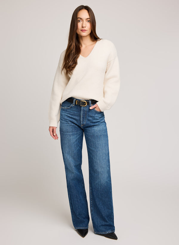 Angelica Pullover | Alabaster