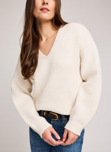 Angelica Pullover | Alabaster