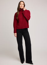 Marlow Pullover | Crimson