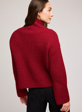 Marlow Pullover | Crimson