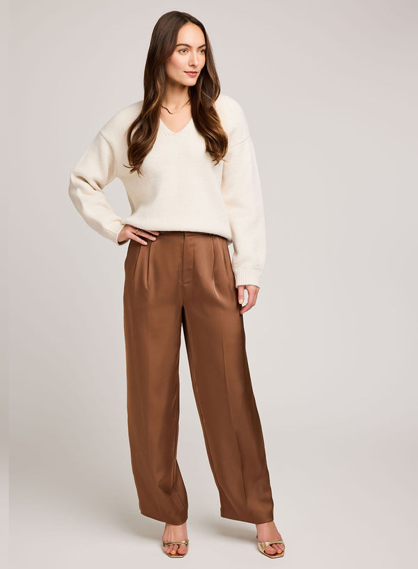 Amelie Pants | Chestnut