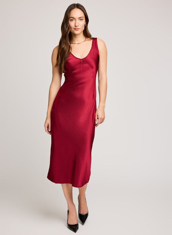 Astra Dress | Crimson