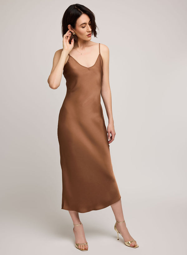 Isra Dress | Chestnut