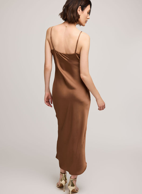 Isra Dress | Chestnut