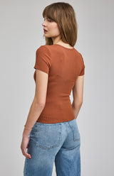 Reagan Tee | Canyon - FINAL SALE