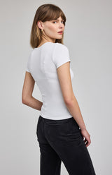 Reagan Tee | White