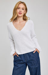 Spencer Pullover | White