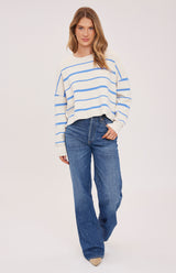 Echo Pullover | Sky Stripe