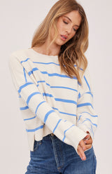 Echo Pullover | Sky Stripe