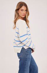 Echo Pullover | Sky Stripe