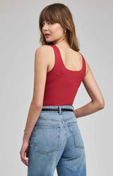 Blanche Tank | Garnet