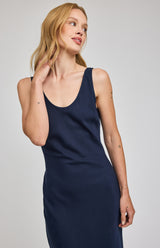 Jacqueline Dress | Washed Navy