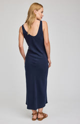 Jacqueline Dress | Washed Navy
