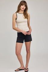 Naia Tank | Alabaster Ringer