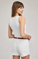 Naia Tank | White