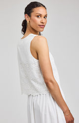 Rhea Top | White
