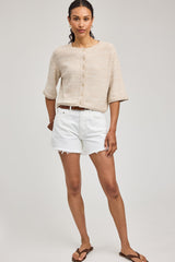 Genevieve Cardigan | Linen