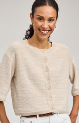 Genevieve Cardigan | Linen