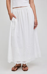 Elodie Skirt | White