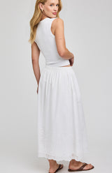 Elodie Skirt | White