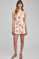 Marta Romper | Cream Floral