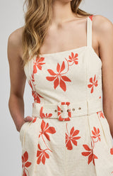 Marta Romper | Cream Floral