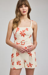 Marta Romper | Cream Floral
