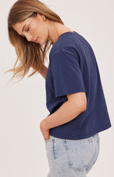 Brigitte T-Shirt | Navy