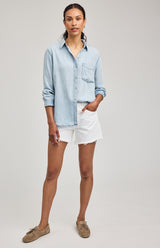Ozzy Button Down Shirt | Light Blue