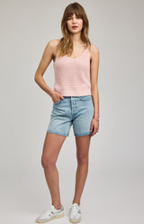 Lizzie Knit Tank | Seashell