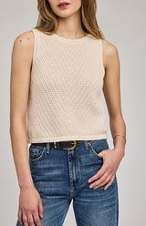 Marissa Knit Tank | Cream