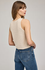 Marissa Knit Tank | Cream