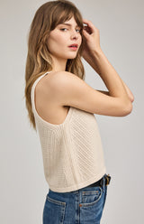 Marissa Knit Tank | Cream