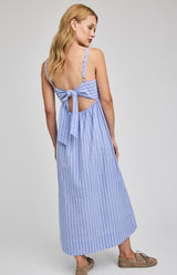Alicia Dress | Ocean Stripe