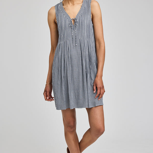 Gentle Fawn Zoey Mini Dress | Navy Gingham – Pick-it-Fence Pembroke