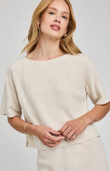 Gemini Linen Top | Linen