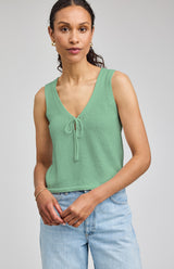Rebel Knit Tank | Jade